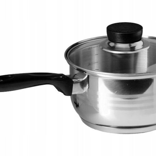 RVS Steelpan met Deksel 1,9L - Traditionele Kookpan