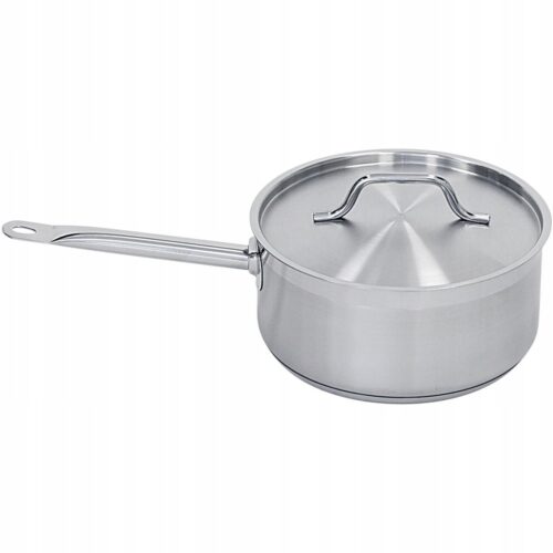 RVS Steelpan met Deksel - Ø 20 cm, 3.3 L