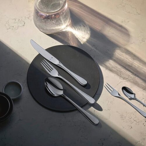 Roestvrijstalen bestekset voor 6 personen - 30-delig, krasbestendig en vaatwasmachinebestendig