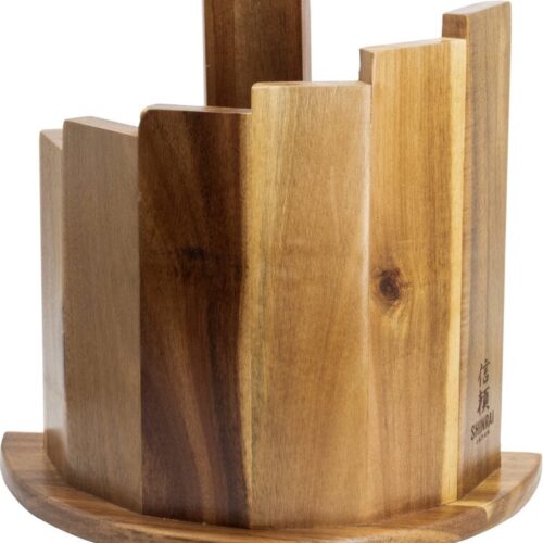 Shinrai Knives Magnetisch Messenblok - Scalae - Zonder Messen - Messenhouder van Acacia Hout