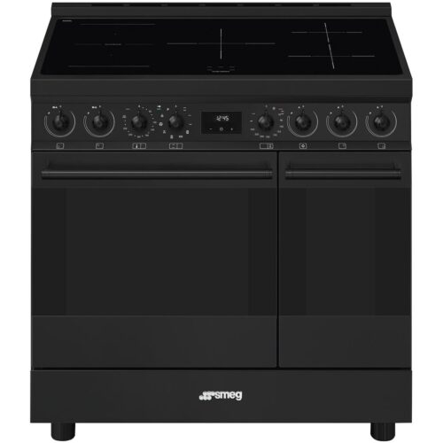 Smeg C92IPN2 Inductie fornuis Zwart