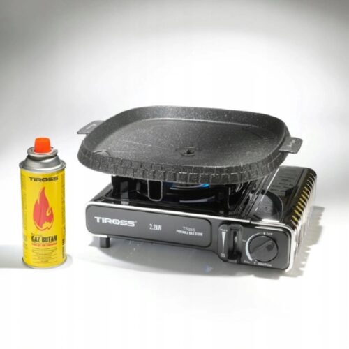 Tiross Grillpan 32cm Aluminium Rookvrij - Gezond Grillen