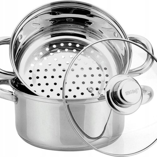 Top Choice - stoompan - 18 cm - rvs - alle warmtebronnen