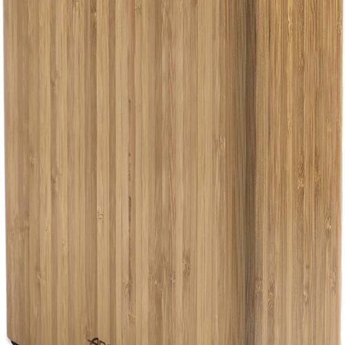 Universele Messenblok Set - Messenblok - Geschikt voor diverse messen - 1 stuk - Bruin - Bamboe - 25,5 cm