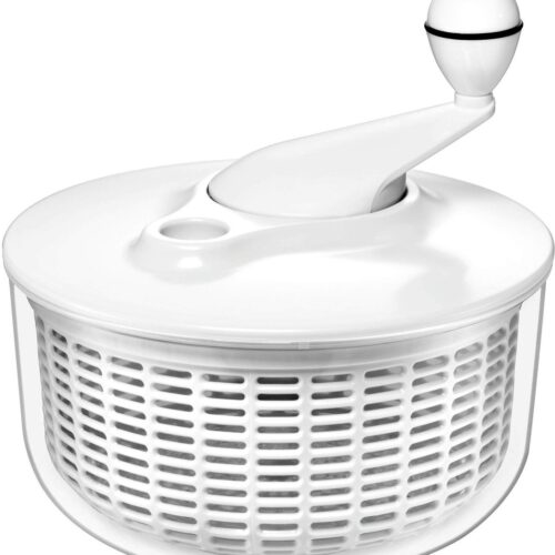 Unyqoos® Handige slacentrifuge met zwengelmechanisme voor eenvoudig drogen en serveren