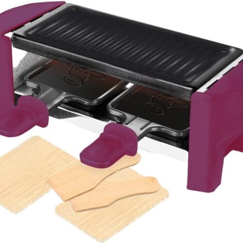 VH Supplies® Gourmetstel - Bakplaat - Grillplaat - 2 Personen - 320W