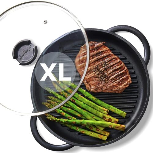 Veelzijdige Grillpan - Antiaanbaklaag - 1 stuk - Aluminium