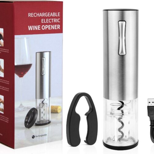 Vinata Melezza elektrische kurkentrekker - kurkentrekker wijn - kelnersmes - kurkentrekkers - wijnopener - wijn opener - flessenopener - kurketrekker