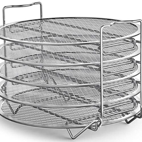 Voedseldroger - 5 lagen - roestvrij staal - veilig en eenvoudig