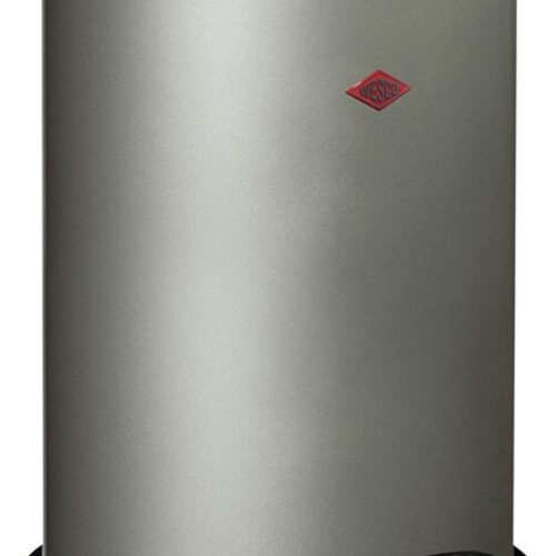 WESCO 116 (Alpha) Afvalemmer| Pedaalemmer | 13 Liter | Metaal - Nieuwzilver | Vuilnisbak - Made in Germany