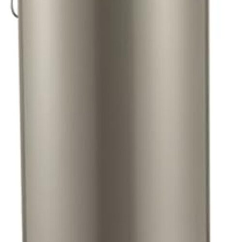 WESCO Capboy Maxi Prullenbak | Pedaalemmer | 22 Liter | Metaal - Nieuwzilver | Afvalemmer - Made in Germany