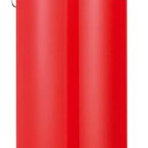 WESCO Capboy Maxi Prullenbak | Pedaalemmer | 22 Liter | Metaal - Rood | Afvalemmer - Made in Germany