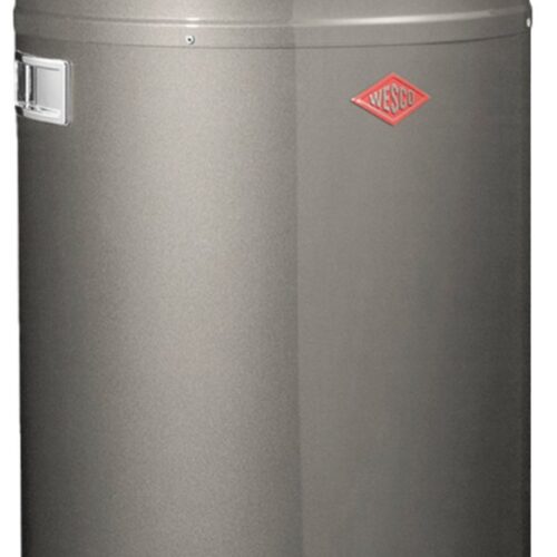 WESCO Kickboy Afvalemmer| Pedaalemmer | 40 Liter | Metaal - Grafiet | Prullenbak - Made in Germany