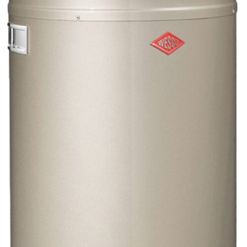 WESCO Kickboy Afvalemmer| Pedaalemmer | 40 Liter | Metaal - Nieuwzilver | Prullenbak - Made in Germany