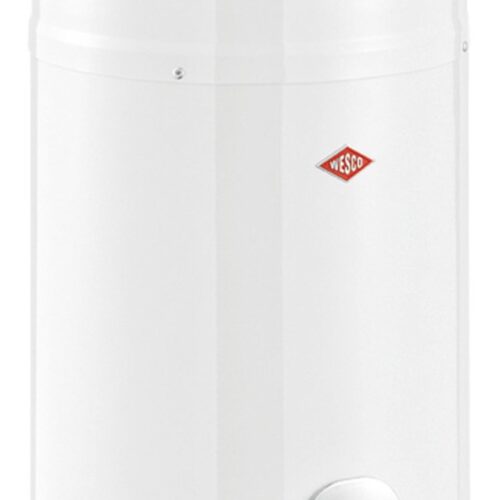 WESCO Kickmaster Junior Prullenbak | Pedaalemmer | 12 Liter | Metaal - Wit | Afvalemmer - Designed in Germany