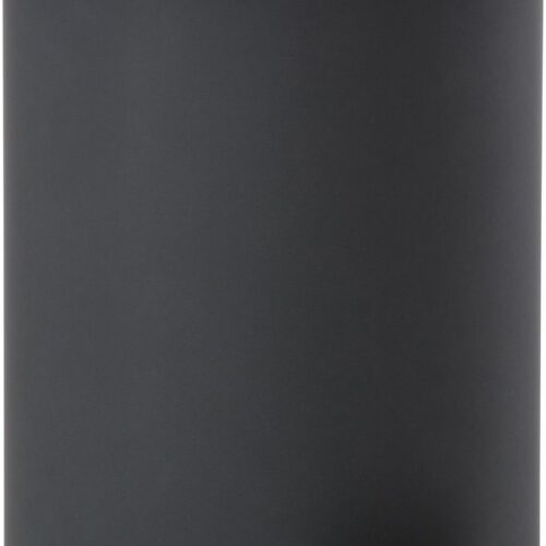 Zone Denmark Solo Pedaalemmer - Prullenbak Badkamer - Afvalemmer Klein - Toilet & Badkamer Accessoires - Staal - 3 liter - 25 x 17 cm - Zwart