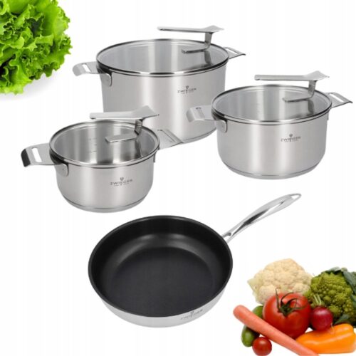 Zwieger Visionary Pannenset 6-delig + Koekenpan 28cm